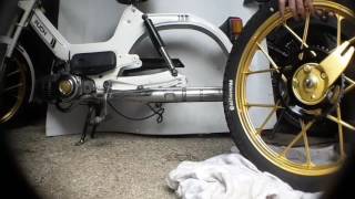 Puch Maxi RitzelKettenrad wechseln Teil 2 ●HD● Tutorial [upl. by Sandell234]