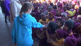 Amira Willighagen  Opening of her 2nd playground [upl. by Leahcam]