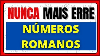 NÚMEROS ROMANOS DEL 1 AL 100 Super Facil  Para principiantes [upl. by Britte]