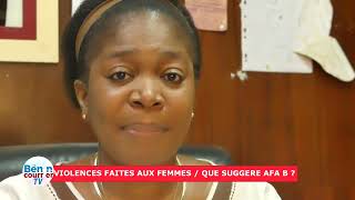 AFA BENIN AU SUJET VIOLENCES FAITES AUX FEMMES [upl. by Yennek833]