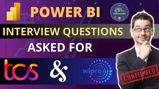 Power BI  TCS amp Wipro Most Important Interview Question  Power BI Interview 2024 [upl. by Allix]