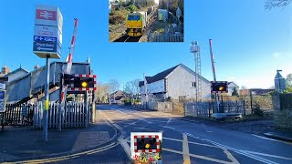 Freshfield Level Crossing Merseyside [upl. by Zavala]