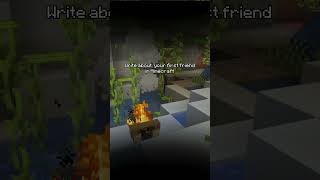 Write in comm minecraft minecrafthumor gaming [upl. by Akisey]