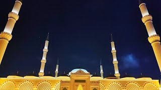 BÜYÜK ÇAMLICA CAMİİ AKŞAM EZANI SEGAH EZAN İSTANBUL [upl. by Savina]