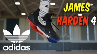 Adidas Harden Vol 4 Performance Review Testing James Hardens CHEAPEST Basketball Shoe EVER [upl. by Gipsy484]