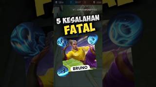 5 Kesalahan Fatal User Bruno ernandobpygo [upl. by Trovillion]