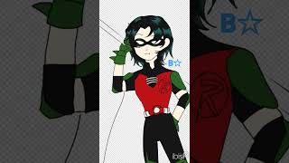 tim drake batman 3rd robin speedpaint timdrake [upl. by Aneertak373]