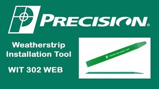 Weatherstrip Installation Tool [upl. by Iznyl412]