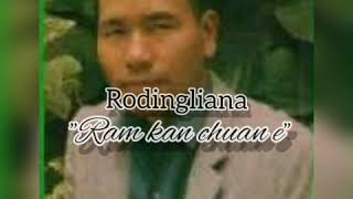 Rodingliana  Ram kan chuan e Lyrics Video [upl. by Itnahs823]