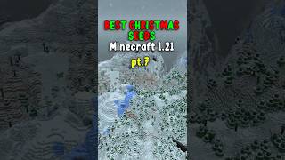 BEST CHRISTMASWINTER SEEDS Minecraft 121 Pt 7 [upl. by Villada]