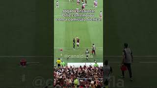 🚨OLHA A REAÇÃO DO ORTIZ NO GOL DE JOGADA ENSAIADA FILIPINHO APLAUDIU🚨 [upl. by Alisha639]