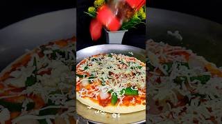 Homemada pizza🍕 tawa pizza pizza without oven pan pizza pizza shorts ytshorts [upl. by Liba]