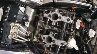 RSV4 Valve clearance check [upl. by Polivy]