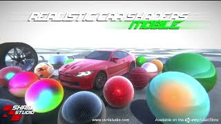 Realistic Car Shaders  Mobile  Material Samples  Unity Asset [upl. by Asinla]