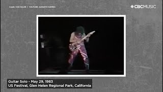 Top 5 Eddie Van Halen Live Solos [upl. by Triley]