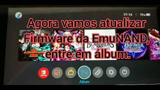 Tutorial pra Atualizar Switch Desbloqueado e RCM Loader Simples Rápido e Direto Slides [upl. by Locklin568]