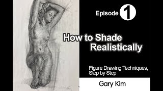 How to draw figure realistically Shading Technique Secret 1 [upl. by Herbert118]