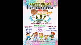 CHILDRENS RETREAT 18092023 [upl. by Michele]