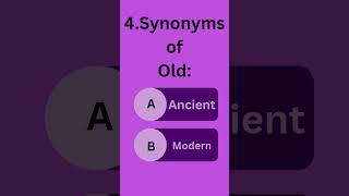 Synonyms Quiz english grammar lat test learn knowledge shorts trending [upl. by Acined772]