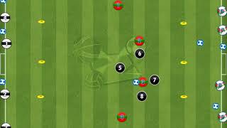 4 vs 4 into 4 vs 3 Attacking Overloads with Counter Attack [upl. by Iknarf]