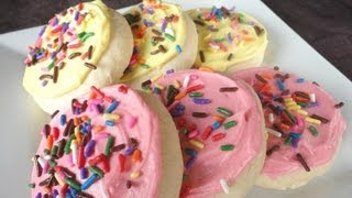 Lofthouse Style Frosted Sugar Cookies [upl. by Ashlin]