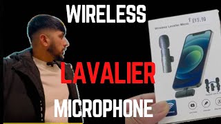 finally I buy Wireless Lavalier Microphone foryou vlog newvlog foryoupage viralshorts india [upl. by Agostino932]