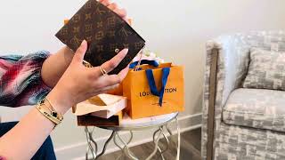 LV Unboxing  Victorine Wallet  Spell On You Perfume [upl. by Helyn344]