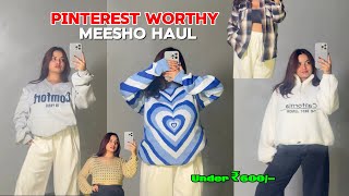 Winter Haul PinterestWorthy Meesho Finds meeshowinterhaul meeshohaul [upl. by Auberon]