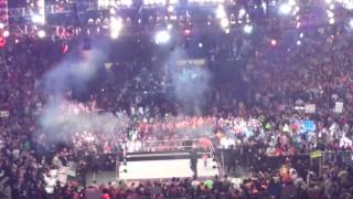 Brock Lesnar and Undertaker Entrances at Wrestlemania 30 [upl. by Seda427]