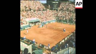 SYND 28 5 79 FINAL OF OPEN TENNIS TOURNAMENT IN ROME [upl. by Zane]