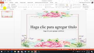 Como hacer plantilla para Power Point [upl. by Jemmie]