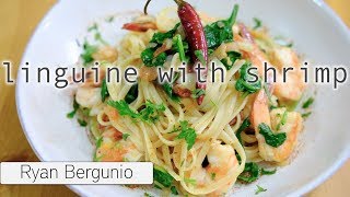 LINGUINE PASTA WITH SHRIMP SCAMPI [upl. by Imiaj312]