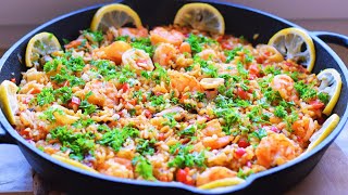 Seafood Paella [upl. by Atikcir]