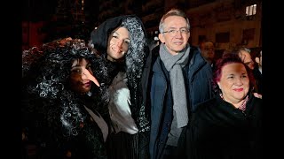 Napoli torna la Befana di piazza Mercato [upl. by Lyudmila]