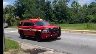 Chief 23 Responding with EQ2B Siren City of Milton Fire Dept [upl. by Braun350]