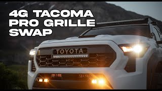 2024 Tacoma TRD Pro  Trailhunter Grille Install and Walkaround [upl. by Ahasuerus449]