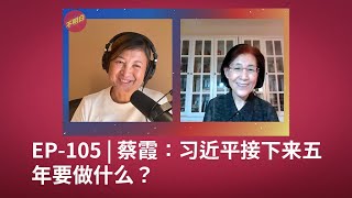 EP105 蔡霞：习近平接下来五年要做什么？  三中全会  改革  习近平  江泽民  邓小平  胡锦涛  政治  中国经济  民营企业  国家制度  共产党 [upl. by Delphine410]