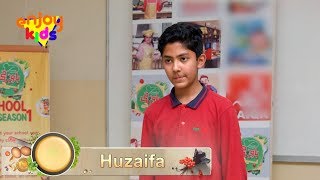 Bawarchi Bachay School Season 1  Audition 10 Huzaifa  Enjoy Kids [upl. by Repinuj]