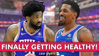 BIG 76ers Injury News Ft Joel Embiid Tobias Harris De’Anthony Melton Batum Lowry amp Covington [upl. by Gasparo918]