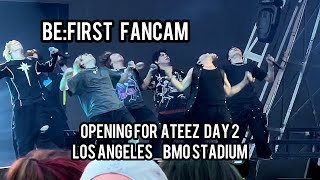 BEFIRST fancam DAY 2 OPENING FOR ATEEZ AT BMO STADIUM in LOS ANGELES [upl. by Steward]