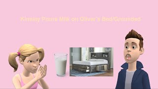 Kinsley Pours Milk On Oliver’s BedGrounded [upl. by Tav]