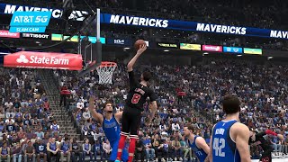 Bulls🐂 vs Mavericks🐎 11123 NBA2K24 PS5 2KALLDAY [upl. by Ahsyekal]