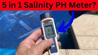 Honest Review of the PH Meter amp TDS Meter 5 in 1 Salinity [upl. by Ferretti]