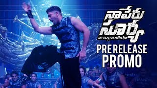 Naa Peru Surya Naa Illu India Pre Release Promo  Allu Arjun  Anu Emmanuel  TFPC [upl. by Attenehs]