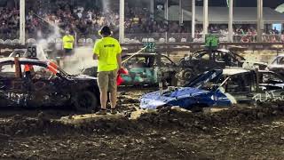 73024 Adams County Fair Demo Derby FWD Hobo [upl. by Hedi66]