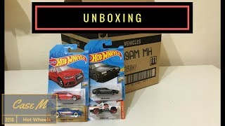 Unboxing  Hot Wheels Case M 2018 [upl. by Senga96]