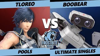 Frostbite 2020 SSBU Pools  FD  TLOreo Chrom Joker Vs HSE  BooBear ROB Ultimate Singles [upl. by Ahkihs]