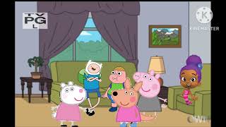 Peppa Pig And Adventure Time With Dr Phil Season 7 Episode 7 Finns Friends Basketball Saints [upl. by Eenattirb]