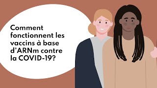 Comment fonctionnent les vaccins à base d’ARNm contre la COVID19 [upl. by Apicella346]