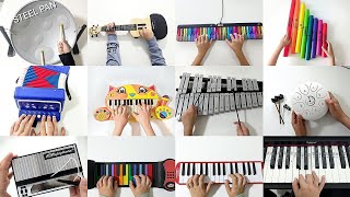 Different Musical Instruments from Happy Muco 2024 [upl. by Bordiuk460]